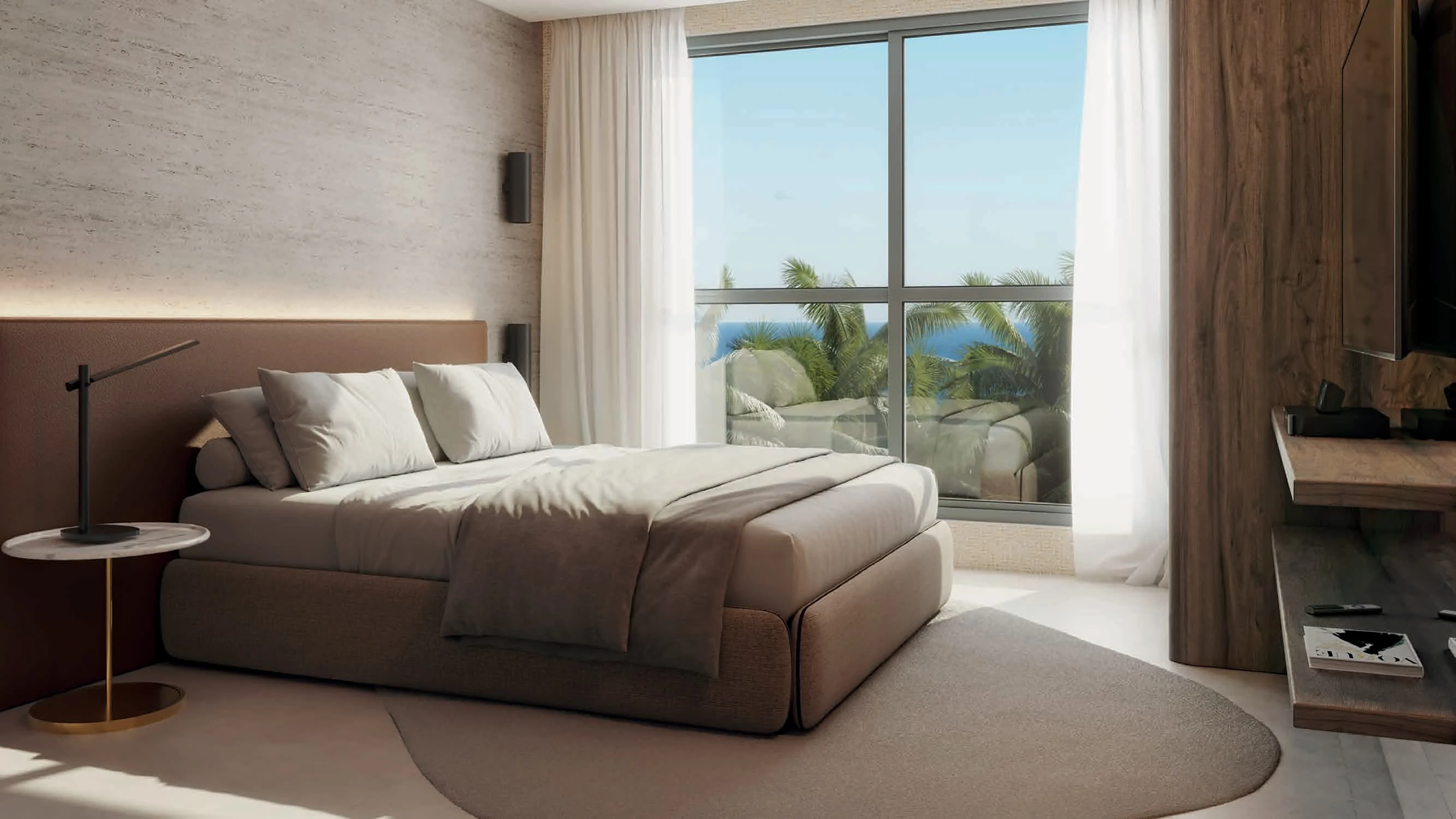 Suíte do apartamento de 101 m²